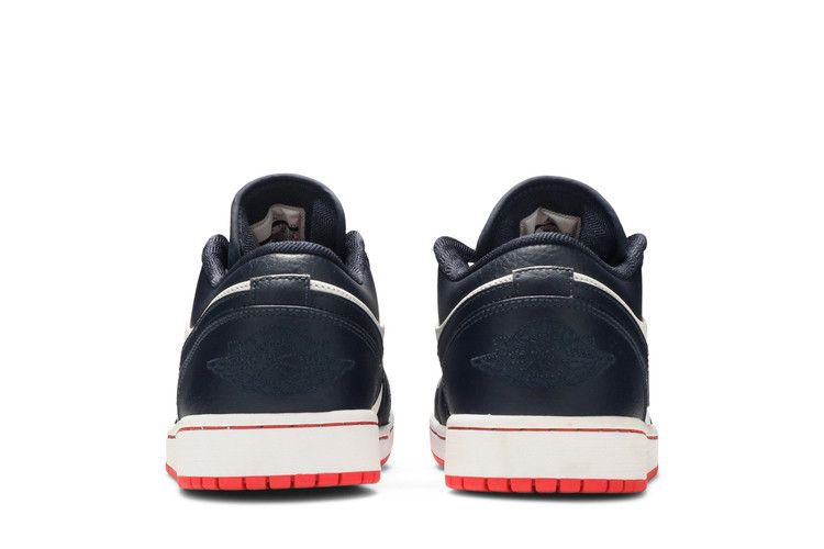 JORDAN 1 LOW OBSIDIAN EMBER GLOW