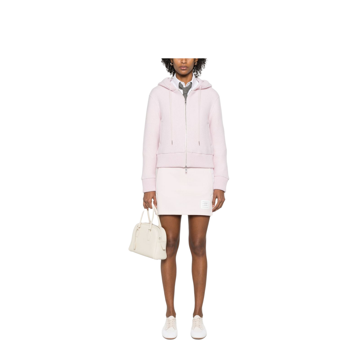 Classic 4-Bar Jersey Mini Skirt