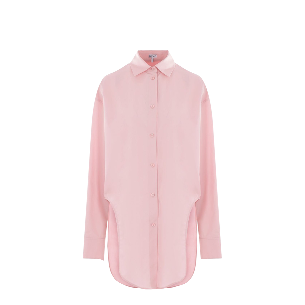 Oversized Shirt in Cotton Poplin