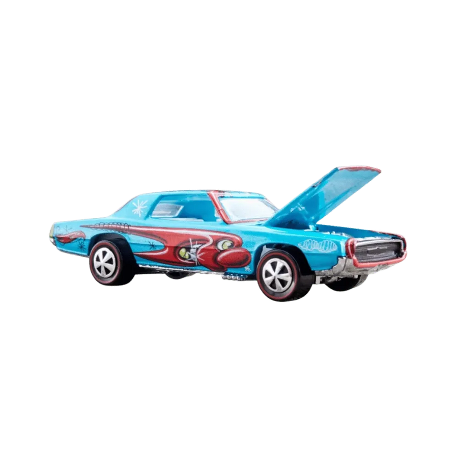 Hot Wheels x Kenny Scharf Signed Custom T-Bird