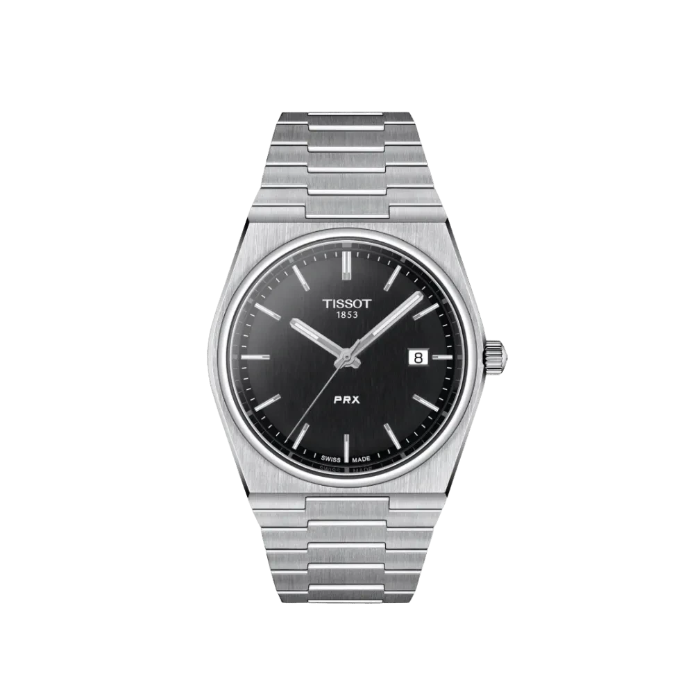 Tissot PRX Quartz Black Dial