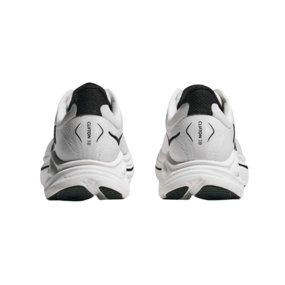Hoka Clifton 10 White And Black