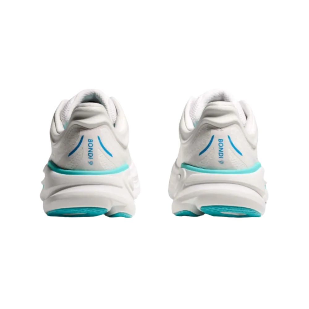 Hoka Bondi 9 White And Blue
