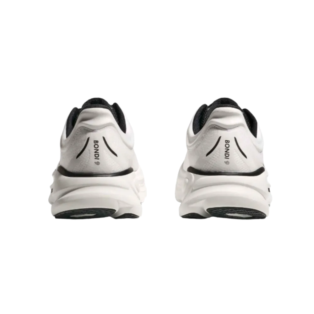 Hoka Bondi 9 White And Black