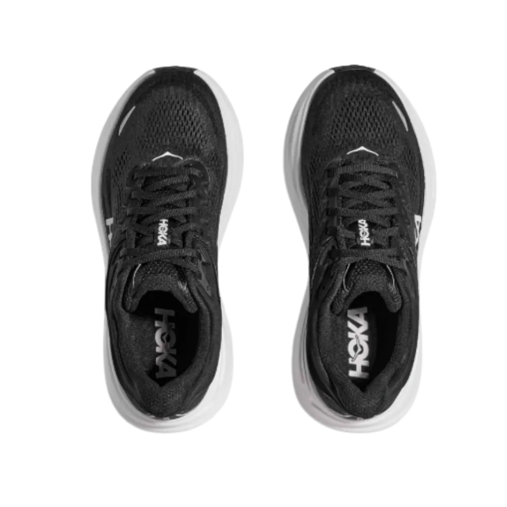 Hoka Bondi 9 Black And White