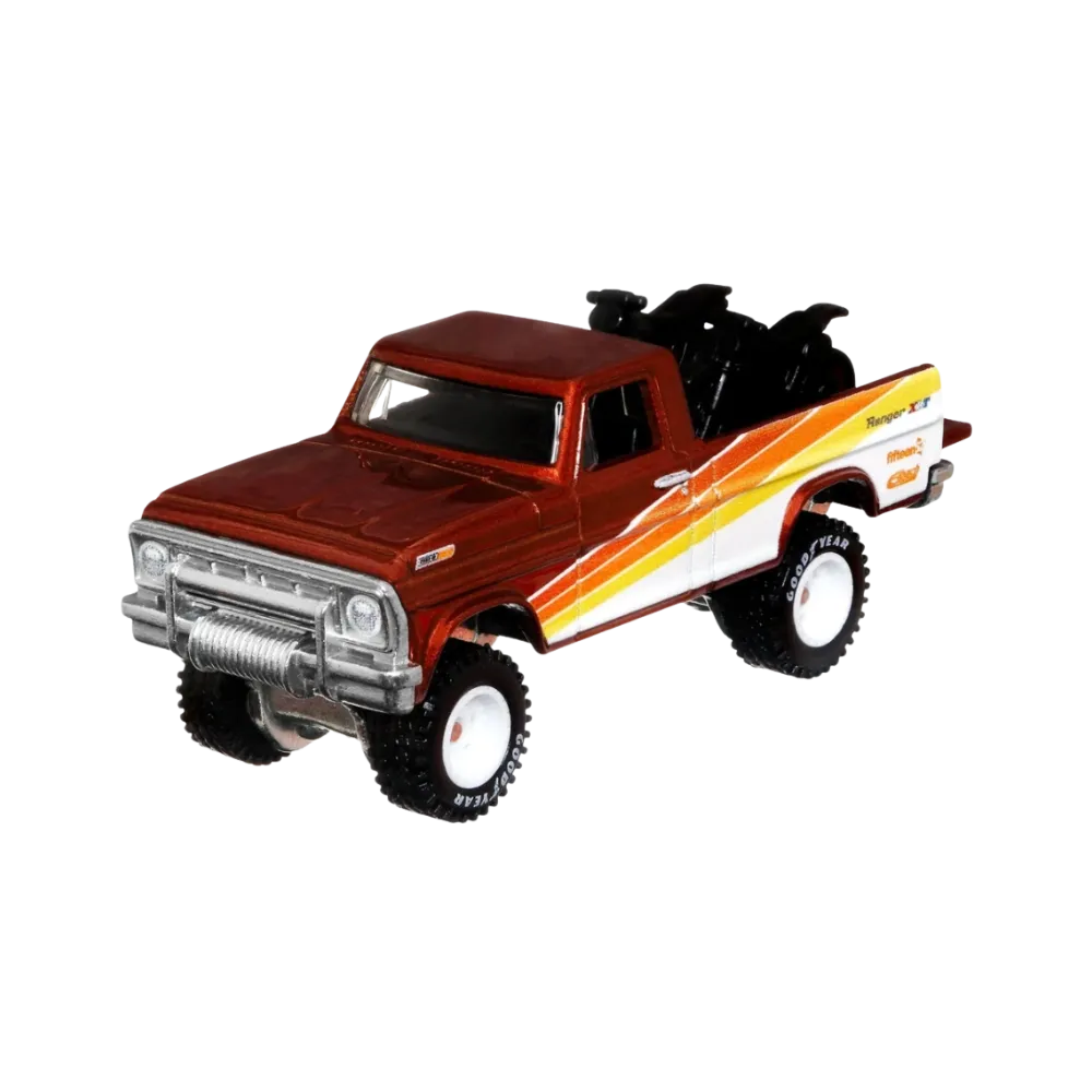 Hot Wheels Premium Horizon Hauler 1978 Dodge Custom '62 Pickup Set