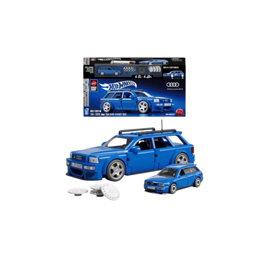 Hot Wheels Audi Avant RS2 Building Toy Kit