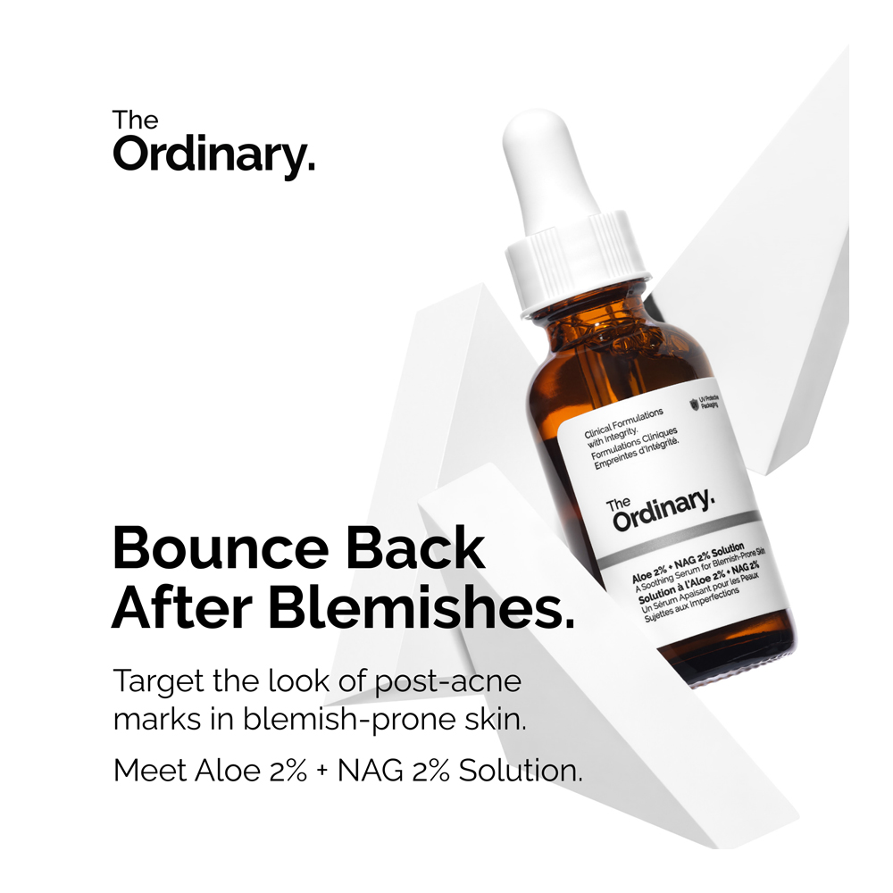 Aloe 2% + NAG 2% Solution Serum
