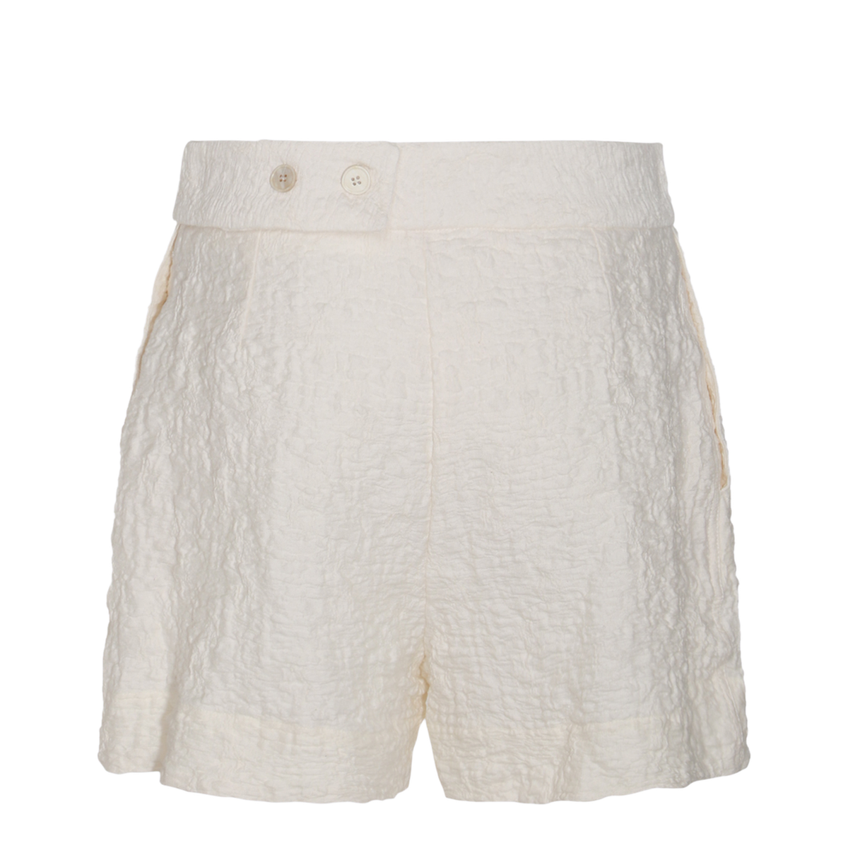 Porcelain Cotton Shorts