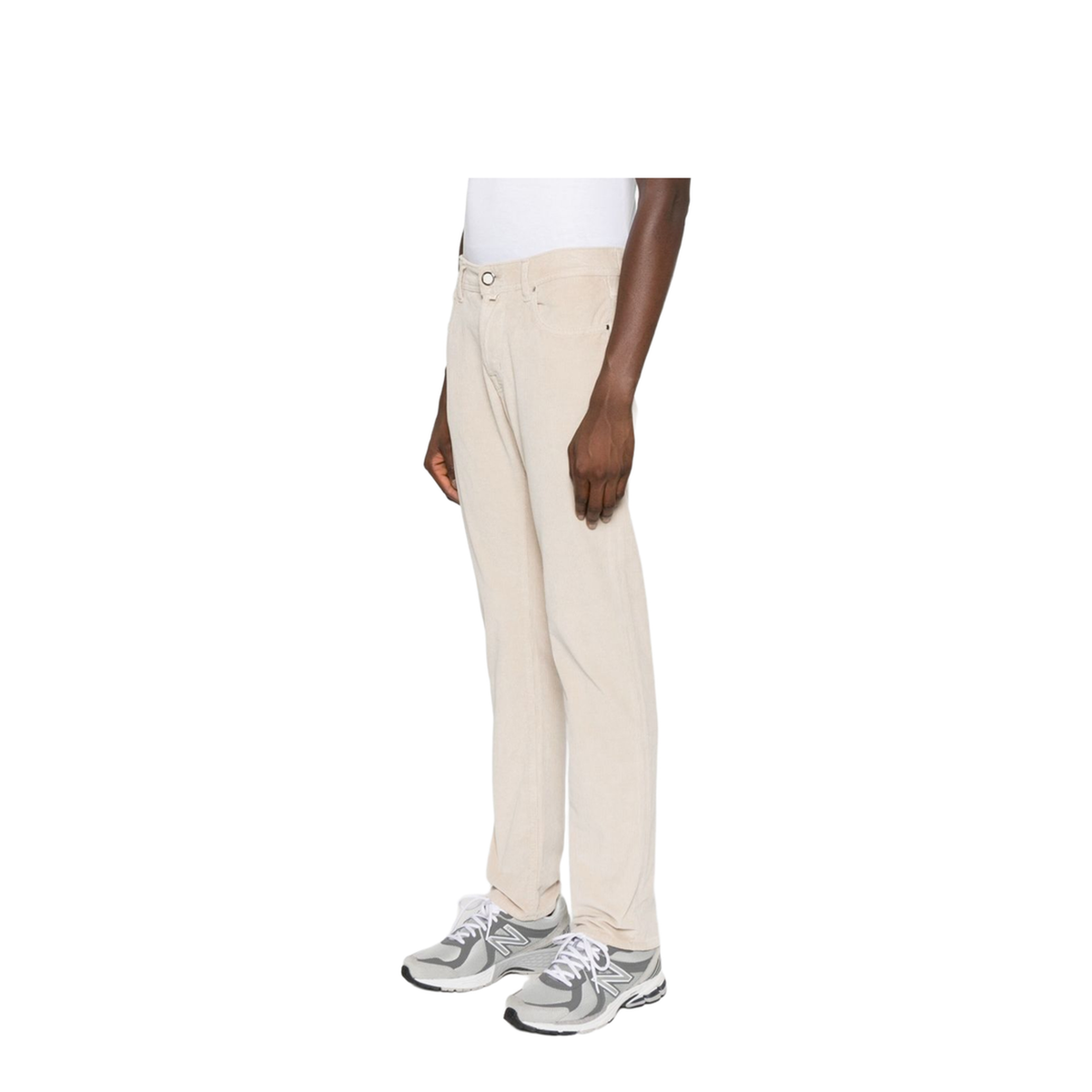 Slim Fit Denim Jeans Light Grey
