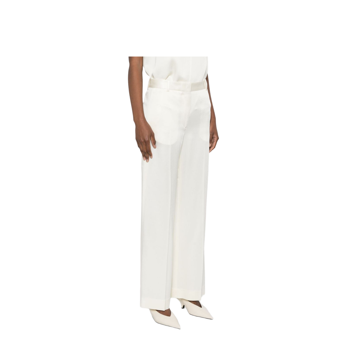 Cuff-slit Trousers