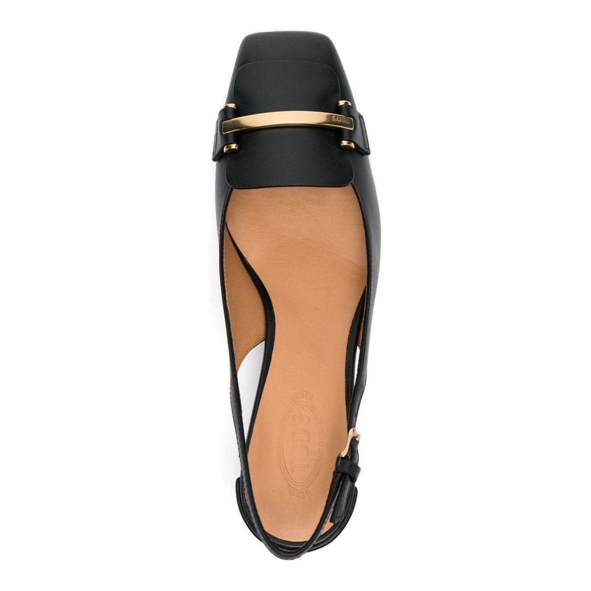 Slingback Pumps in Leather