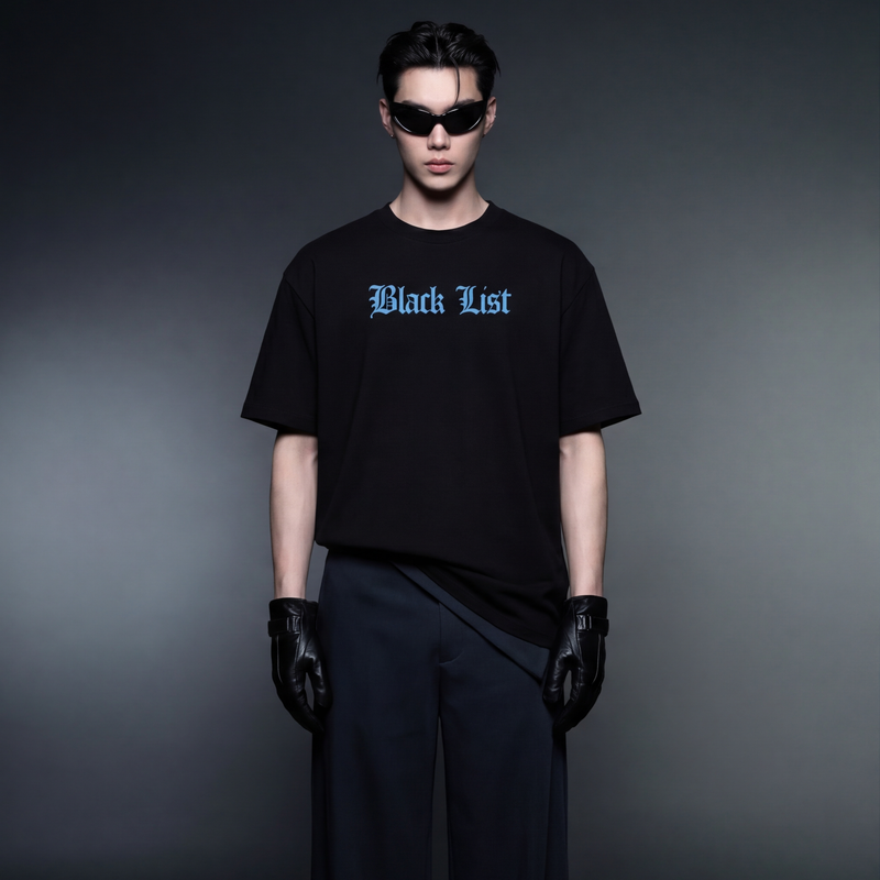 Blacklist Crosses Black T-Shirt
