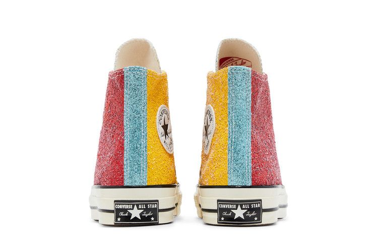Converse Chuck Taylor All-Star 70 HiJW Anderson Glitter Yellow Red