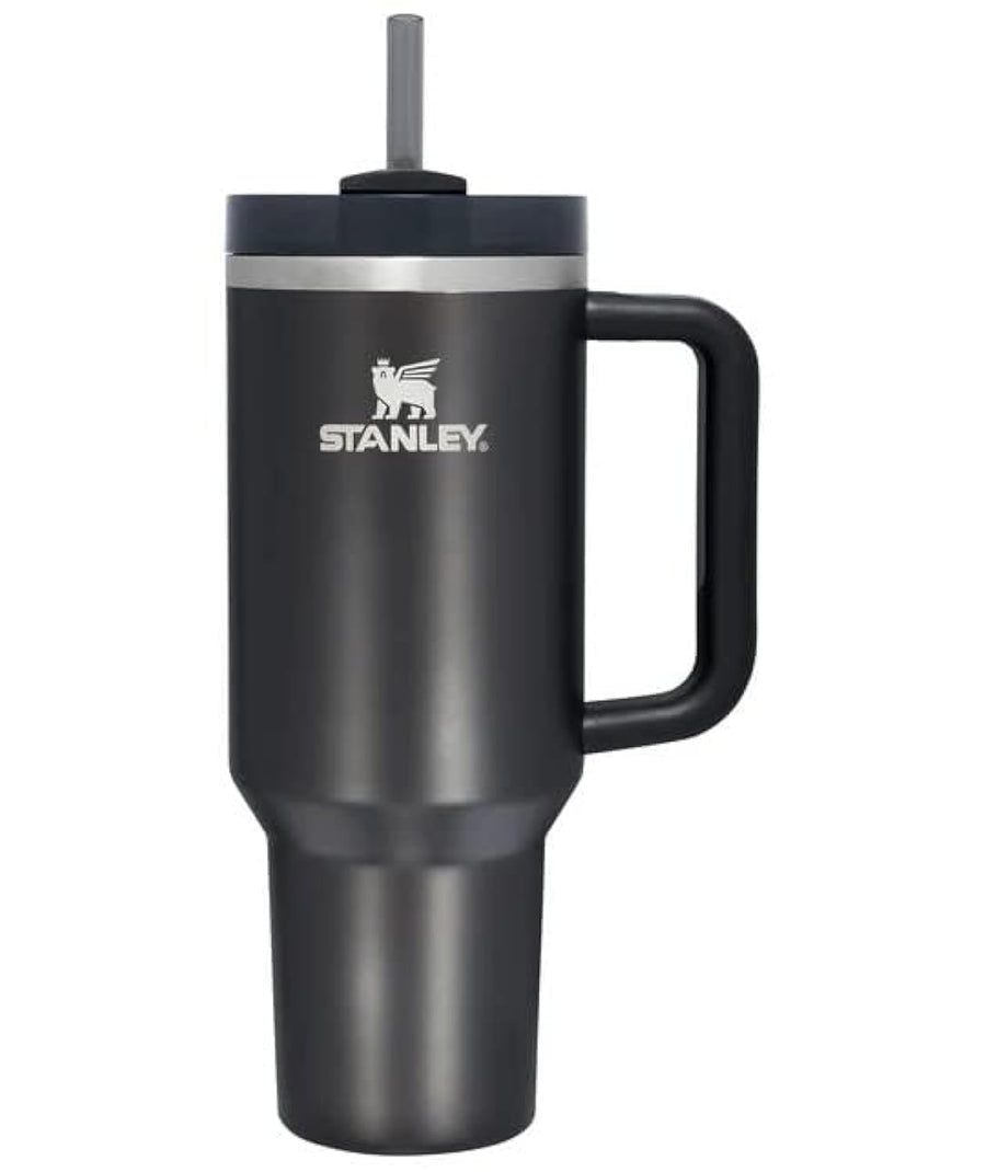 Stanley Adventure Quencher Reusable Insulated Stainless Steel Tumbler 40 oz (Black Glow)