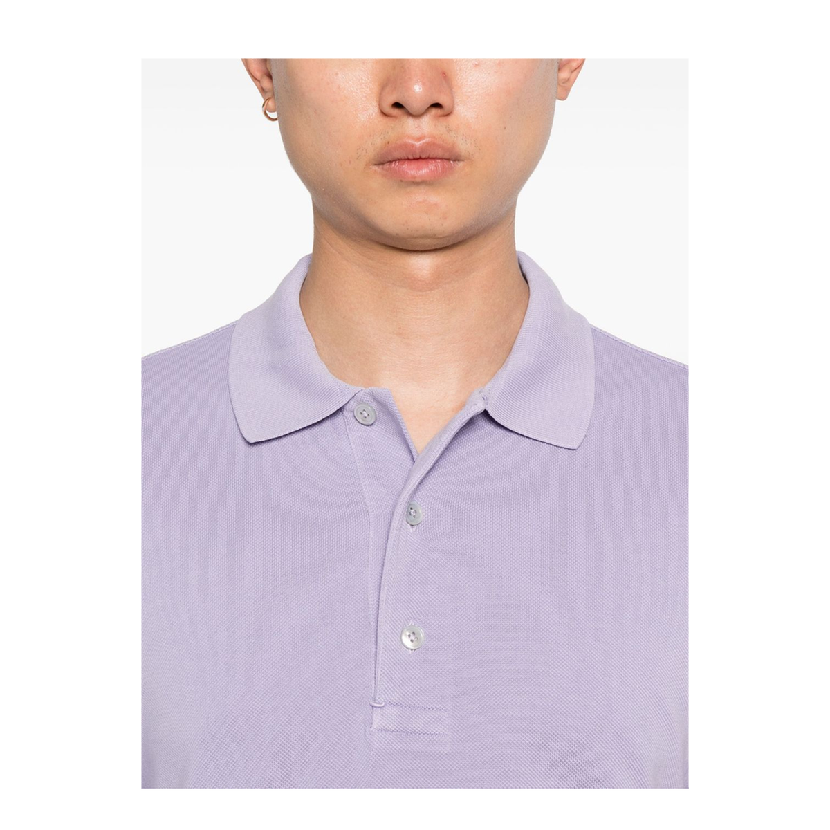 Lyocell Piquet Polo Shirt