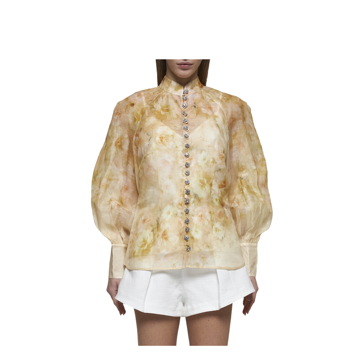 Crush Printed Linen Shirt