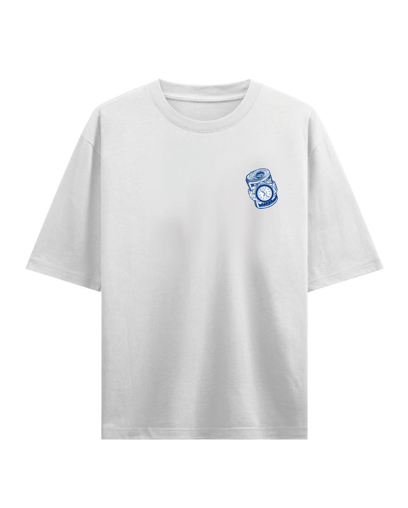 Rolex Supercars Hot Mom's White Oversized T-Shirt