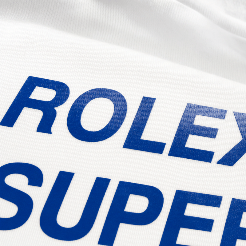 Rolex Supercars Hot Mom's White Oversized T-Shirt