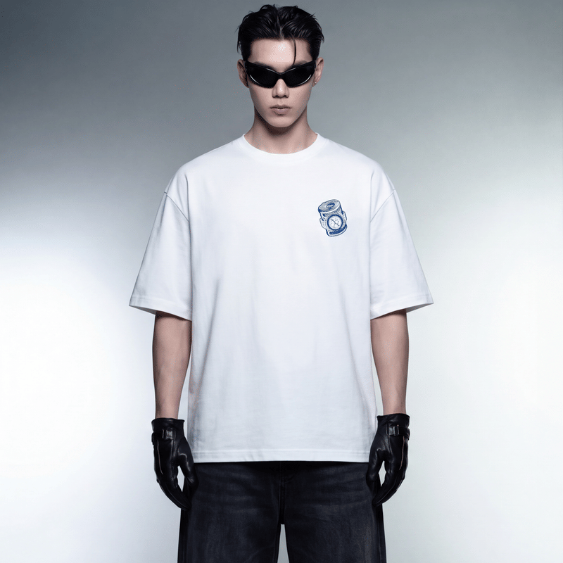 Rolex Supercars Hot Mom's White Oversized T-Shirt