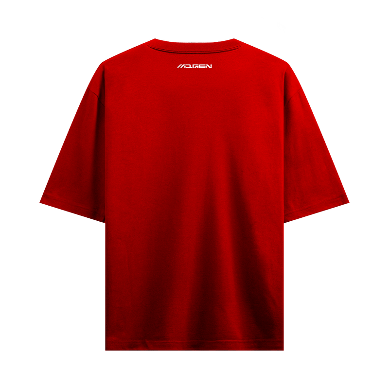 Myugen Caffeine Oversized T-Shirt Red