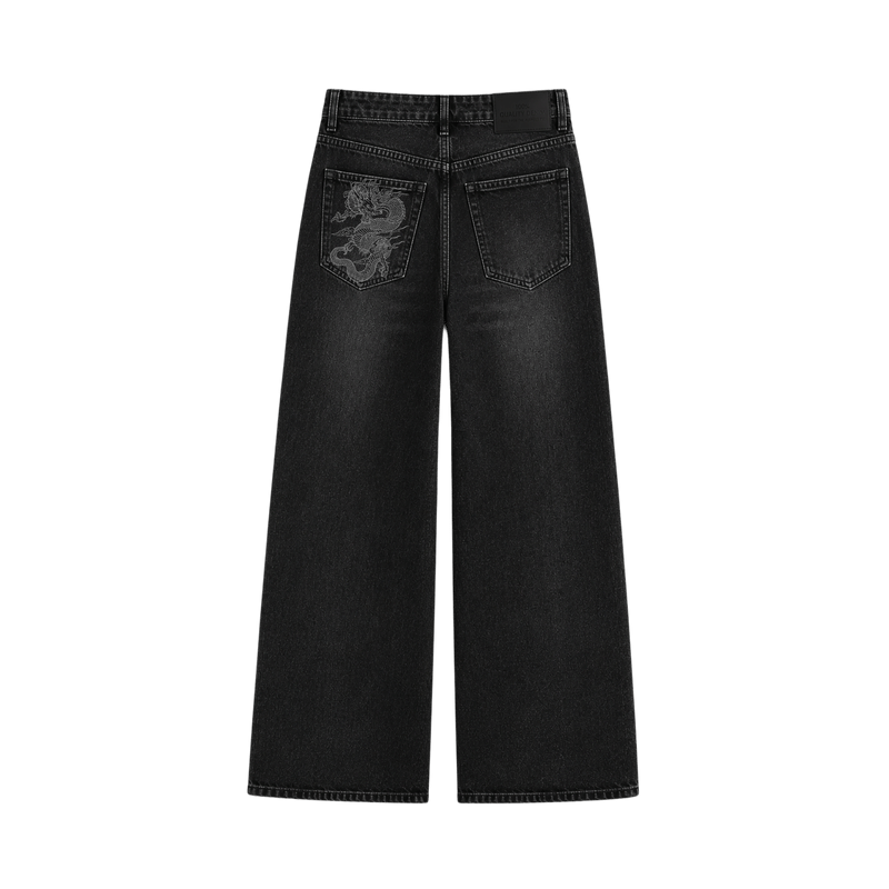 Myugen Ember Dragon Denim - Black