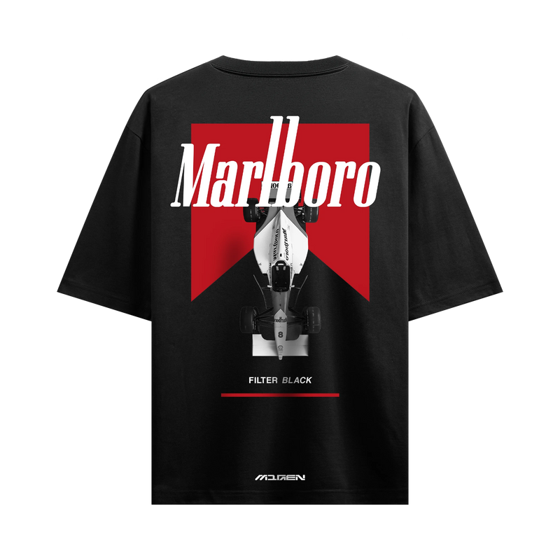 Myugen Marlboro Racing Oversized T-Shirt Black