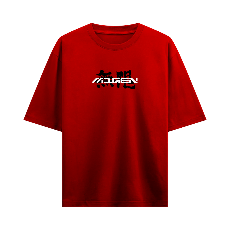 Myugen Reborn From Ruin Oversized T-Shirt Red