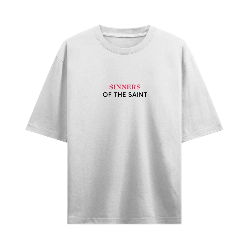 Myugen Sinners Of The Saint Oversized T-Shirt White