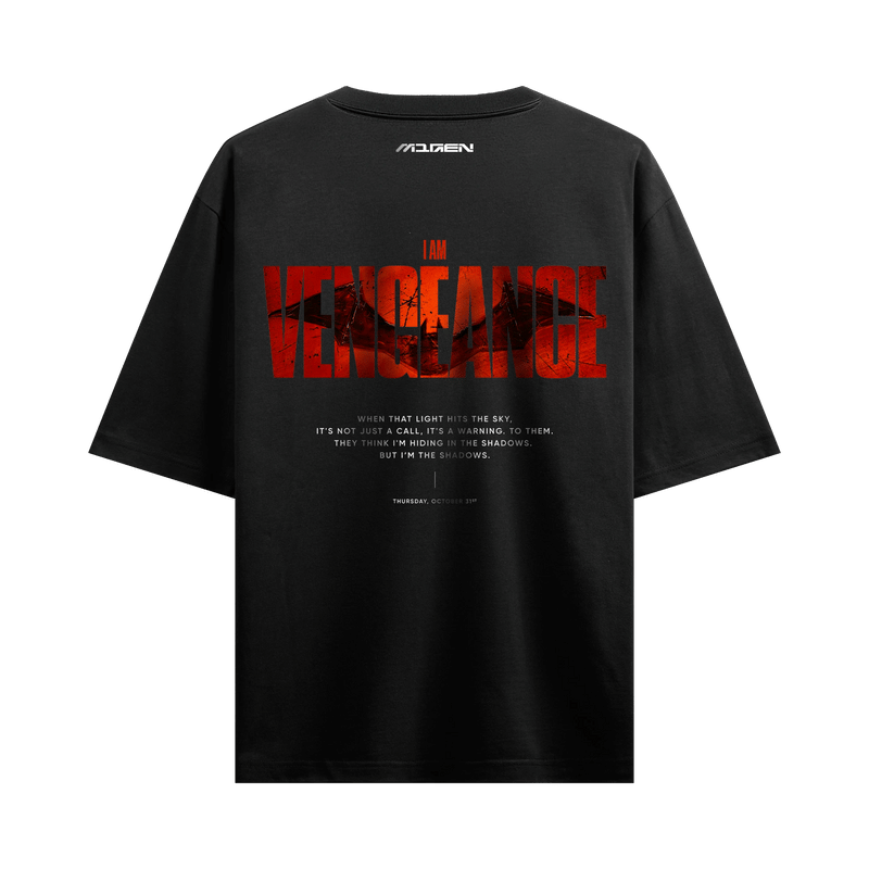 Myugen Vengeance Oversized T-Shirt Black