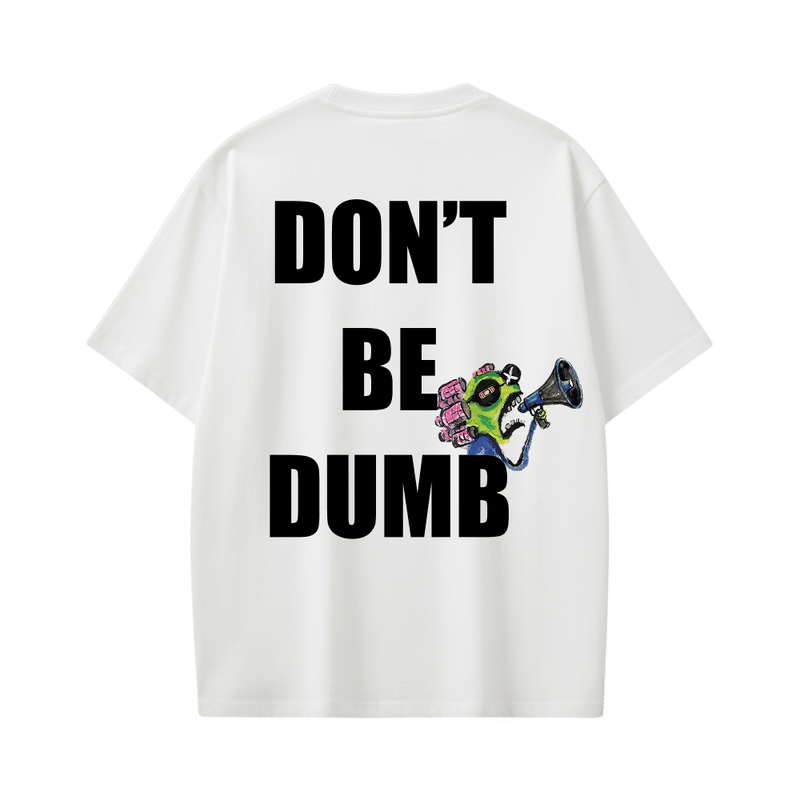 Rocky - Don't Be Dumb (White) T-shirt