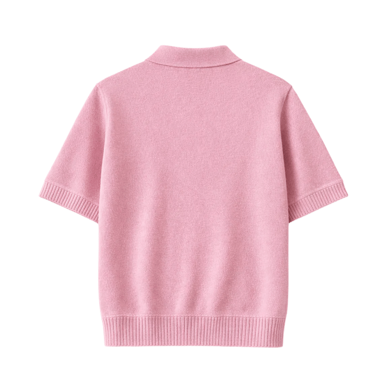 Legacy Classic Zip Polo - Blush