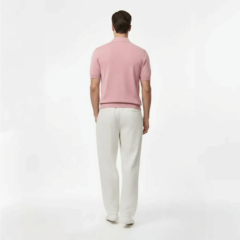 Legacy Classic Zip Polo - Blush