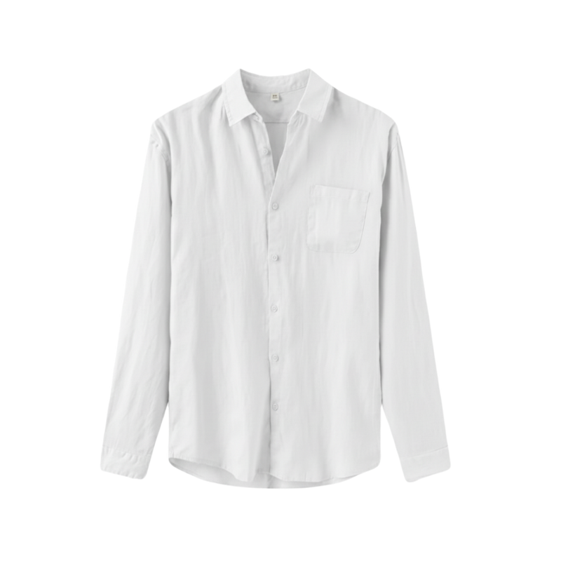 LINEN SHIRT WHITE