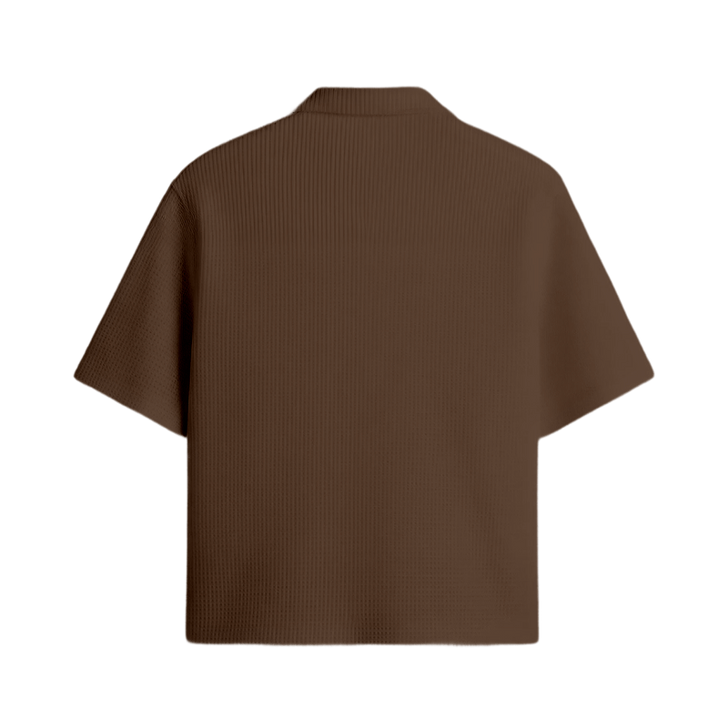 Waffle Shirt Brown