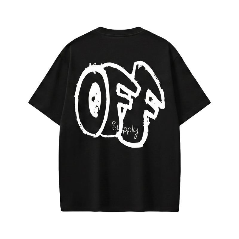 Off supply Club black T-shirt