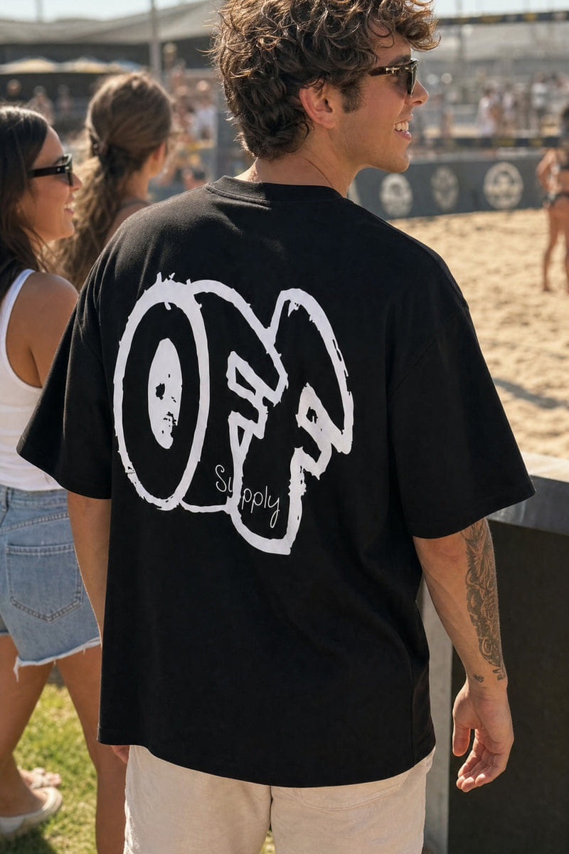 Off supply Club black T-shirt