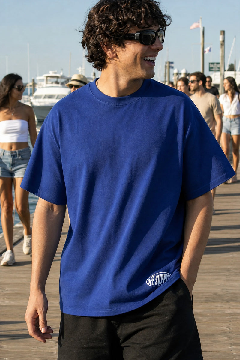 Off supply SOS Blue T-shirt