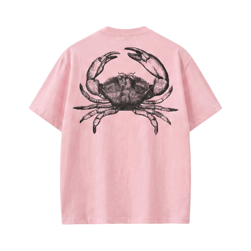Off supply The crab pink t-shirt