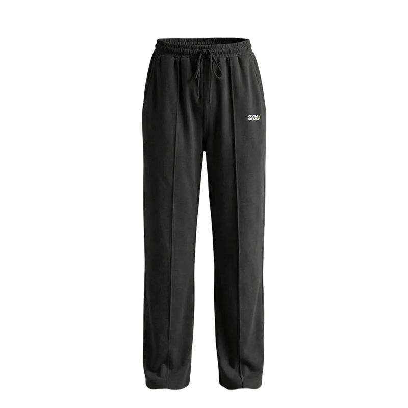 Gymbrat Men Relaxed Fit Black Pant