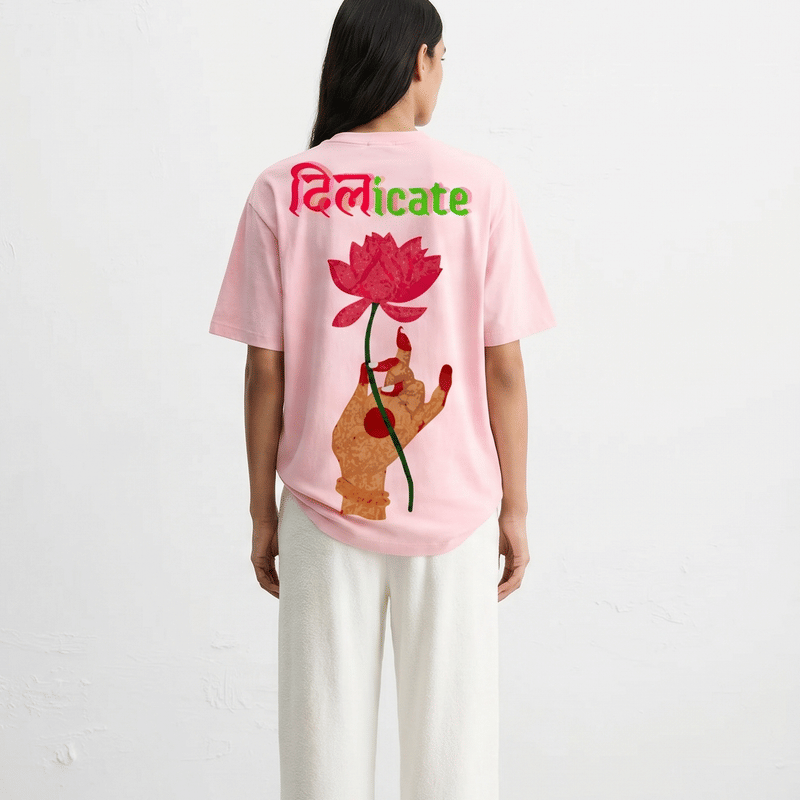 Kaand Delicate Tshirt(Pink)
