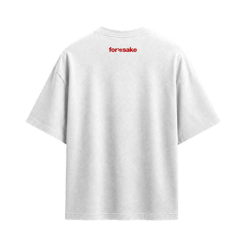 Forfksake God's Plan White T-Shirt
