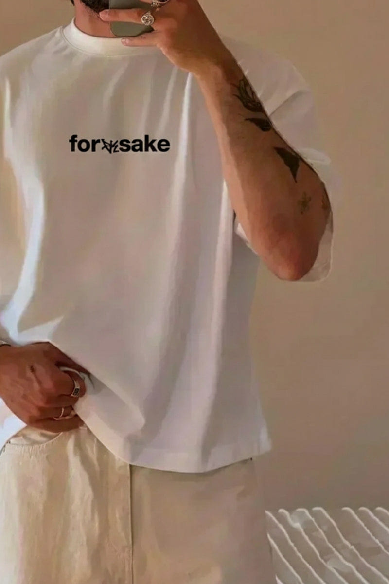 Forfksake I Like You White T-Shirt