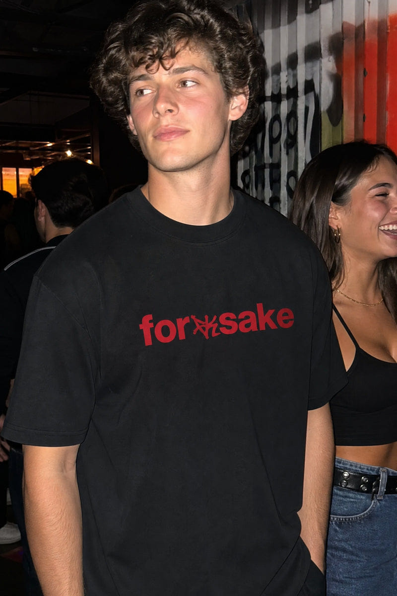 Forfksake Women Must Serve Men T-Shirt(black)