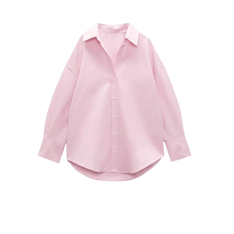 Elara Voss Blush Relax Shirt