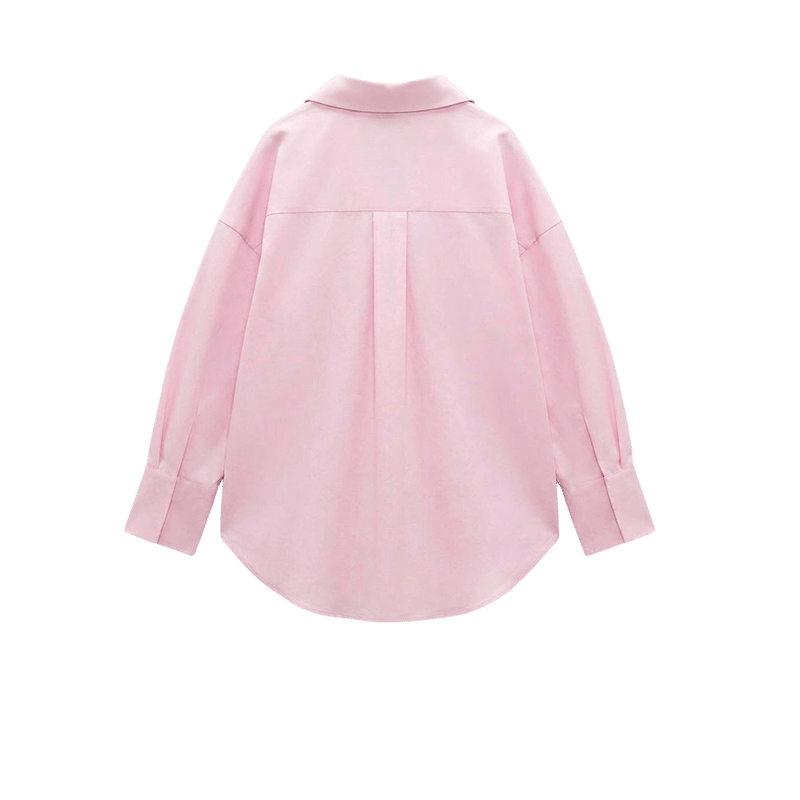 Elara Voss Blush Relax Shirt