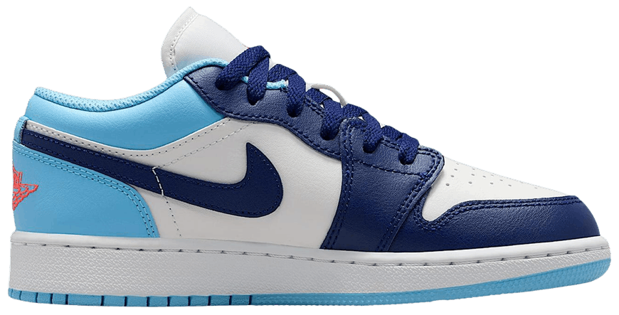 Air Jordan 1 Low GS Sail Blue Chill