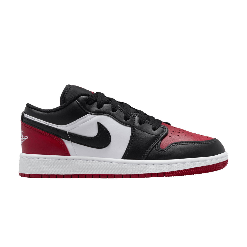 NIKE AIR JORDAN 1 LOW BRED TOE 2.0(GS)