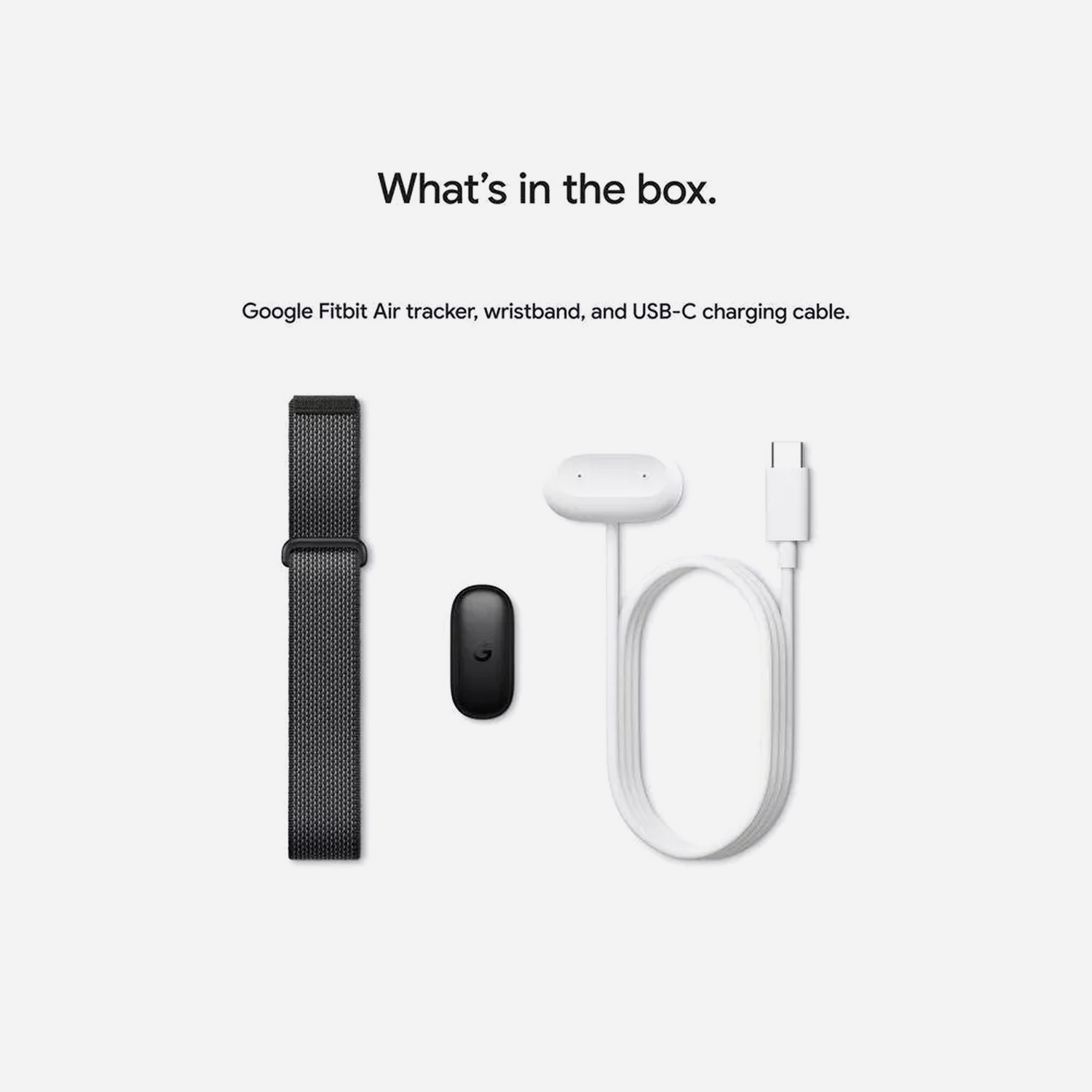 Google Fitbit Air Classic Obsidian