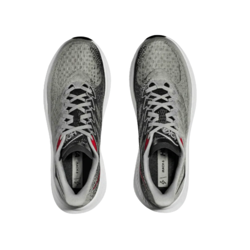 Hoka Mach 6 stellar grey / black